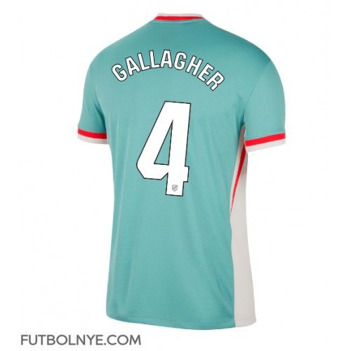 Camiseta Atletico Madrid Conor Gallagher #4 Visitante Equipación 2024-25 manga corta